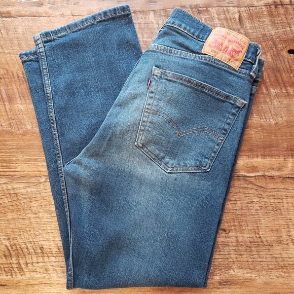 Levi's Other - Levi's 505 - Regular Fit Men's Pants - Dark Blue - W36 L29